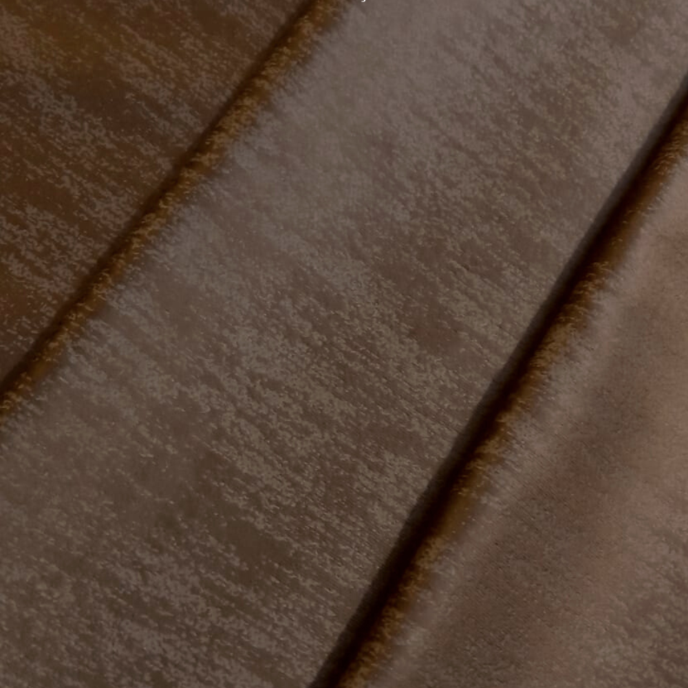 Tecido Suede - Esmeralda Safira - Marrom - 175